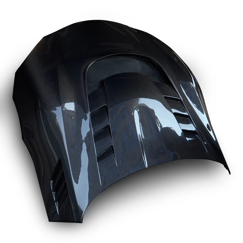 Cofano motore anteriore stile V in fibra di carbonio per A90 A91Mk5 Supra 2019-2024