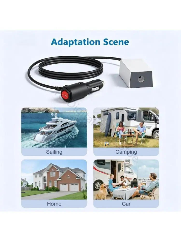 96BA Vehicle Accessory Socket Power Adapter for Star Mini Antennas, 30V 2A Output, 60W Most and Build-In On/Off Power Control