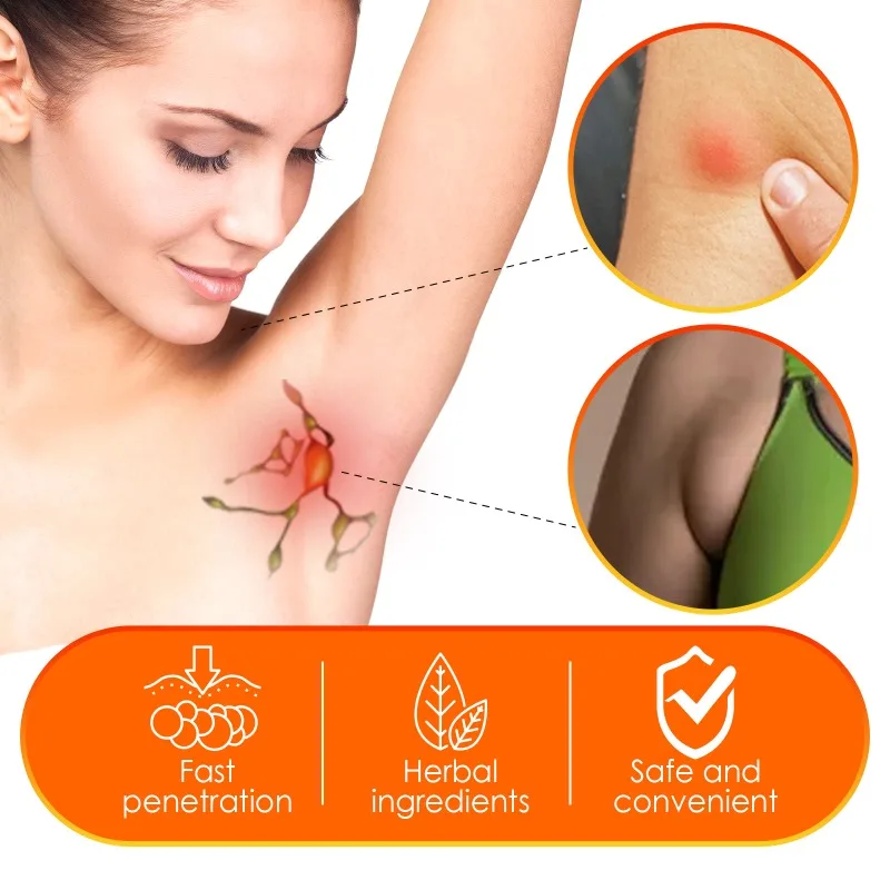 Lymphatic Health Care Ointment Detox Relieves Dredging Improves Neck Breast Armpit Anti-Swelling Lymph Node Repair Massage Cream