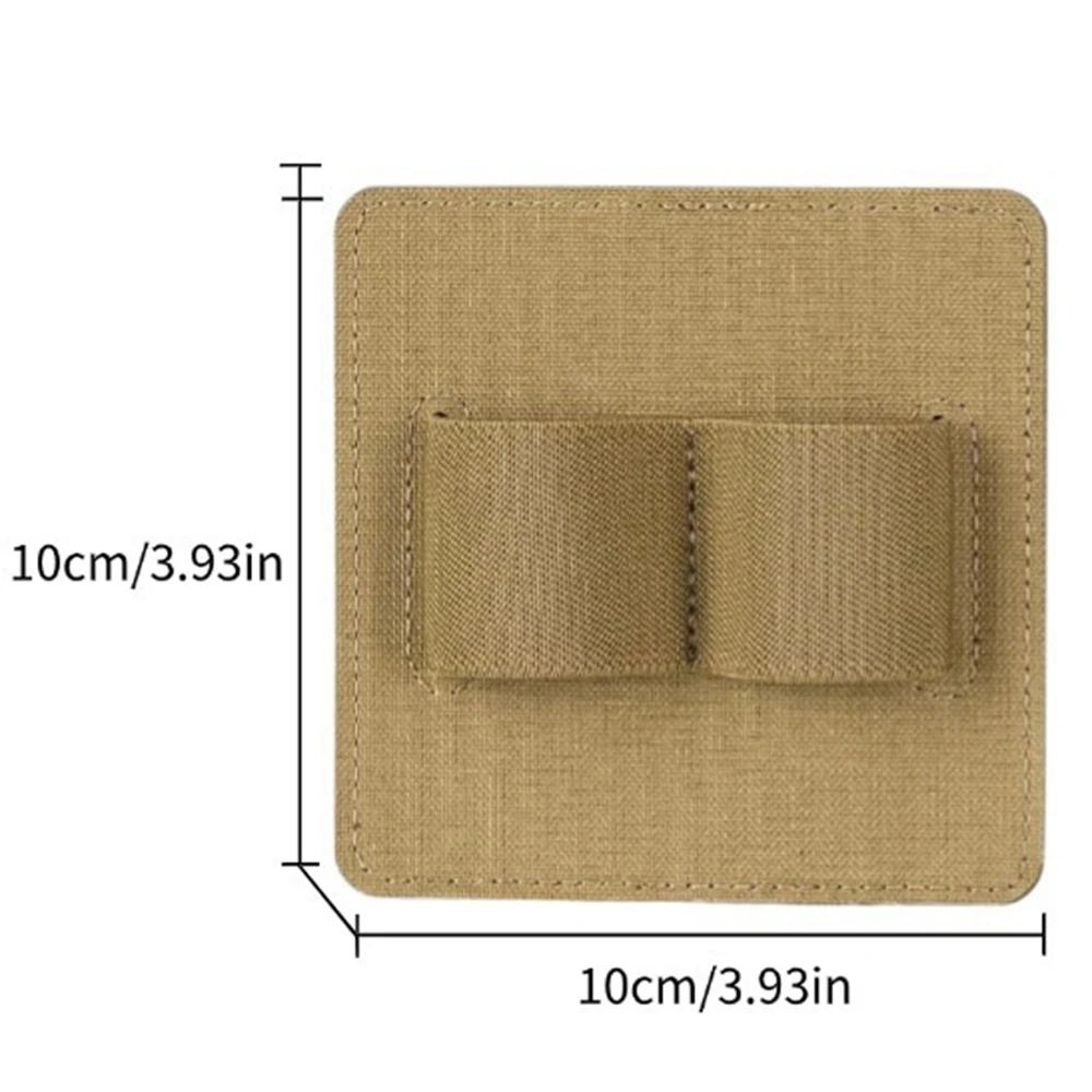 Tactical Pistol Mag Pouch 9mm .40 45acp Open-Top Single & Double Stack Mag Holder Softshell Mags Elastic Band Magazine Carrier