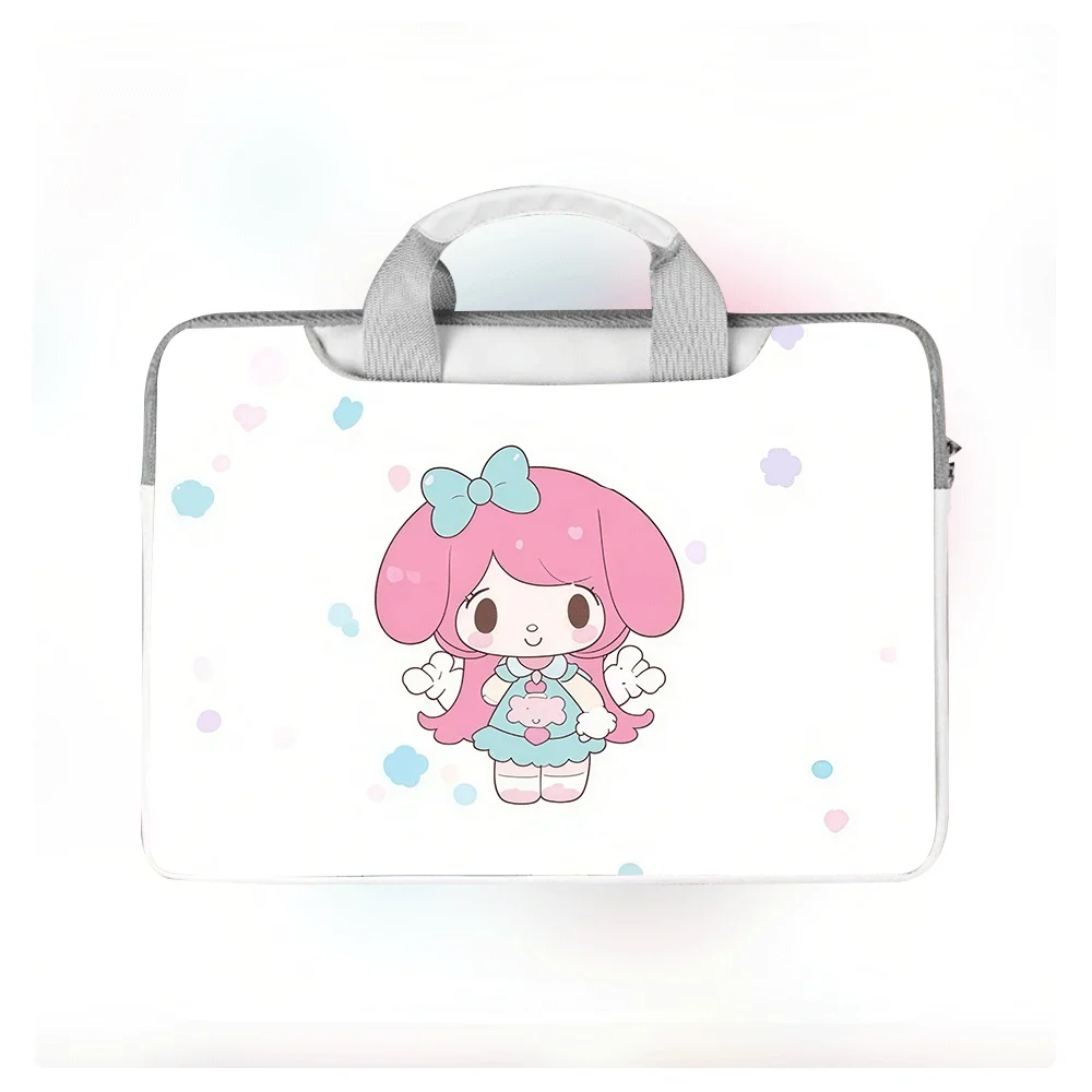 

Cartoon My Melody Laptop Bag 12 13 14 15 16 Inch Waterproof and Shockproof Laptop Bag School Office Travel Daily Use New Style