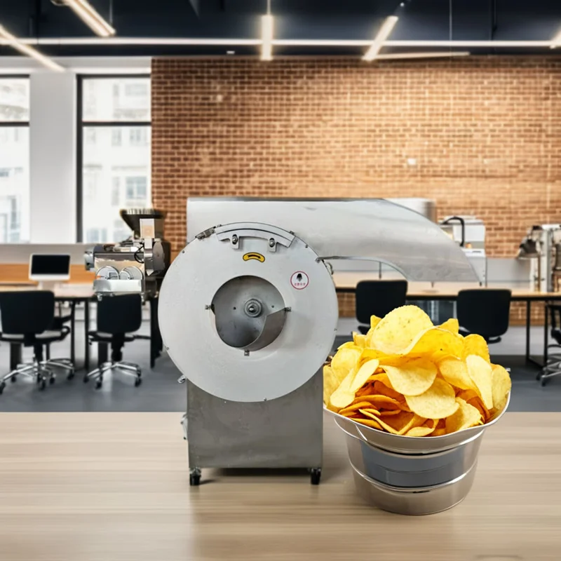 Commercial High Efficiency Automatic Root Vegetable Strip Cutting Machine Food Grade Stainless Steel for Potato Sweet Potato