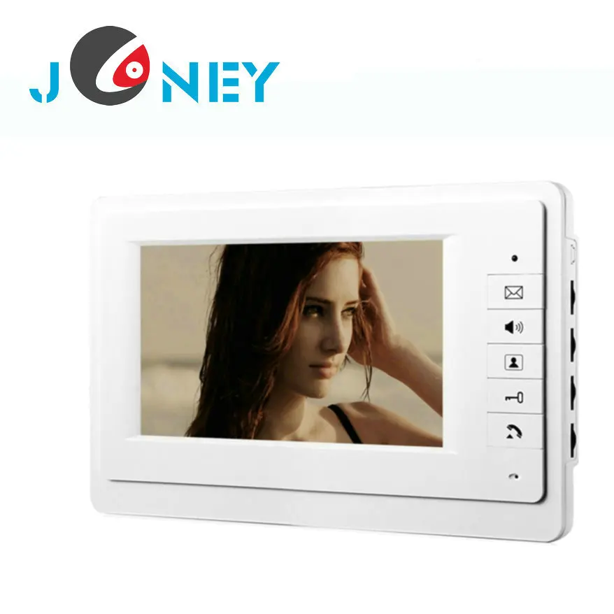 WiFi wireless video doorphone intercom with 7 inch LCD monitor