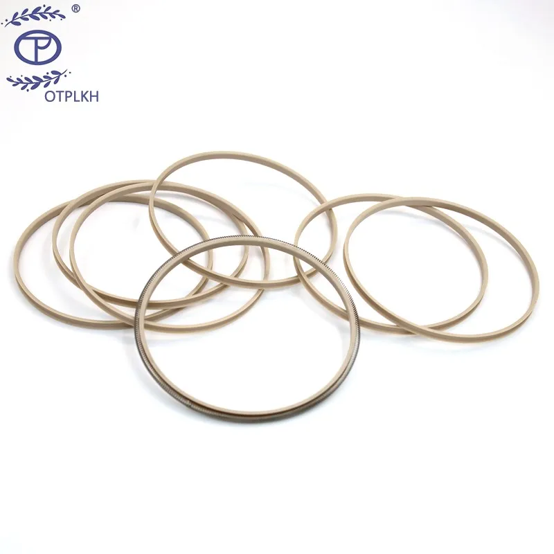 End face external seals polyetheretherketone PEEK Spring seals V-shaped springs Non-standard parts Shaped parts OTP customized