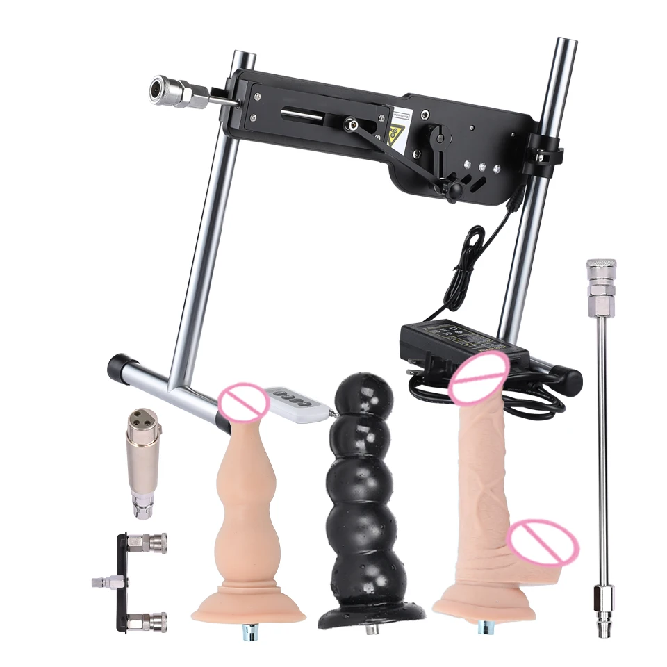 

VAZEEK Powerful Automatic Sex Machine with Different Attachments for Women Remote Control Masturbation Machines for Couple