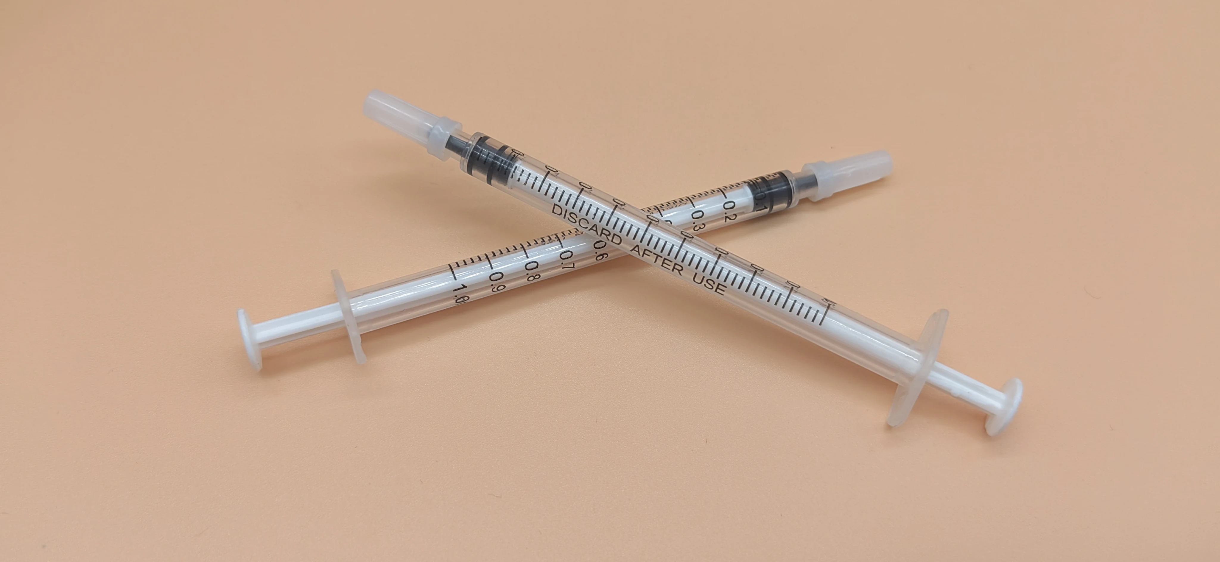 1ML No needle With a hat Syringe Sterile individually packaged30/50Pcs Measuring Cat Pet Feeding Nutrient Syringe Tools