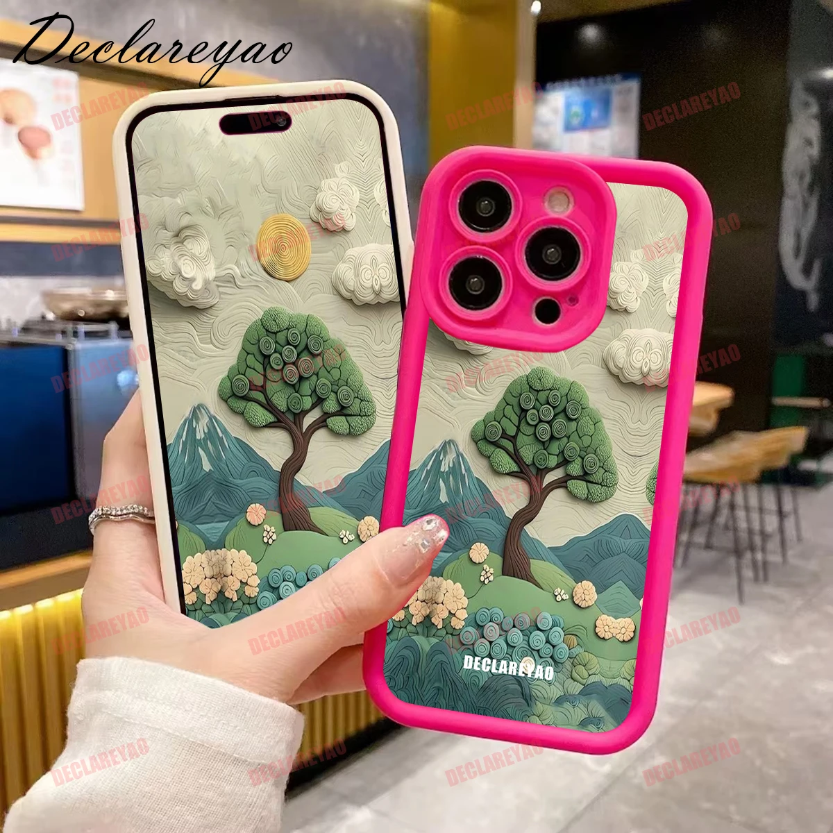 DECLAREYAO Soft Light Slim Matte TPU Covers For OPPO A98 A95 A16K A73 A91 A3S A72 A58 A17 A98 A57S A7X A92 Case Cover Shockproof