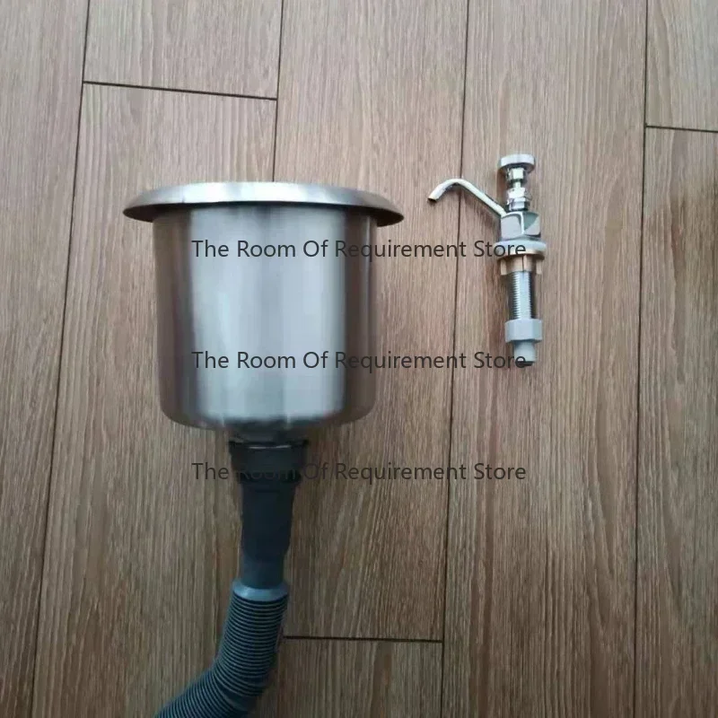 quality Coffee shop  accessory  washing tool  stainless steel dipperwell faucet for washing coffee Ice cream spoon Hot sales
