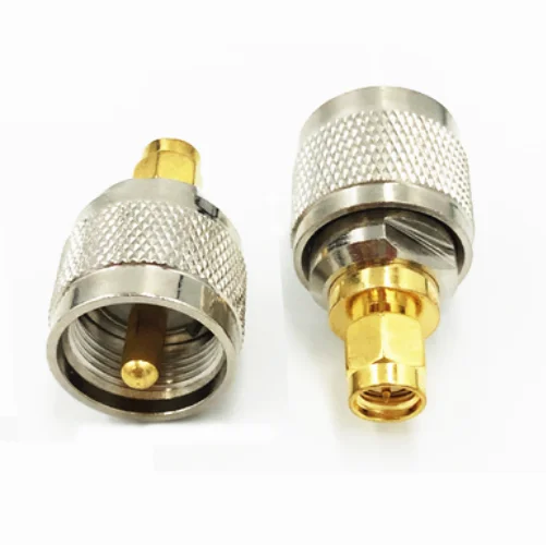 1pcs UHF-SMA Adpater SMA to UHF PL259 SO239 Male plug & Female jack RF Coaxial Adapter connectors