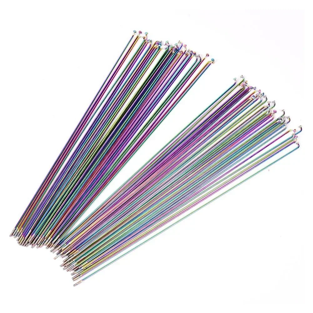 Bicycle Oil Slick Spoke MTB Road Bike 259/261/271/273/291/293mm Stainless Steel Spokes Cycling Accessories