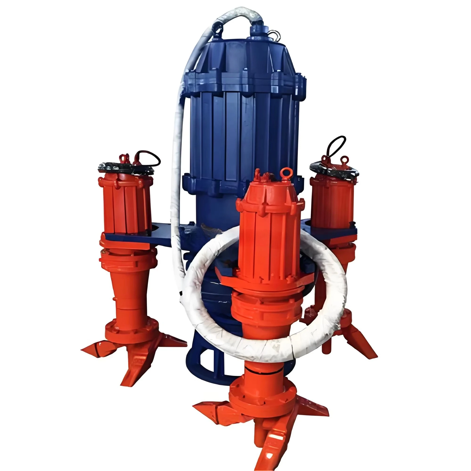 Vertical Water Pump Slurry Sand Suction Submersible Pump Dredging Sewage Pumping Ability Stirring Wheel Side