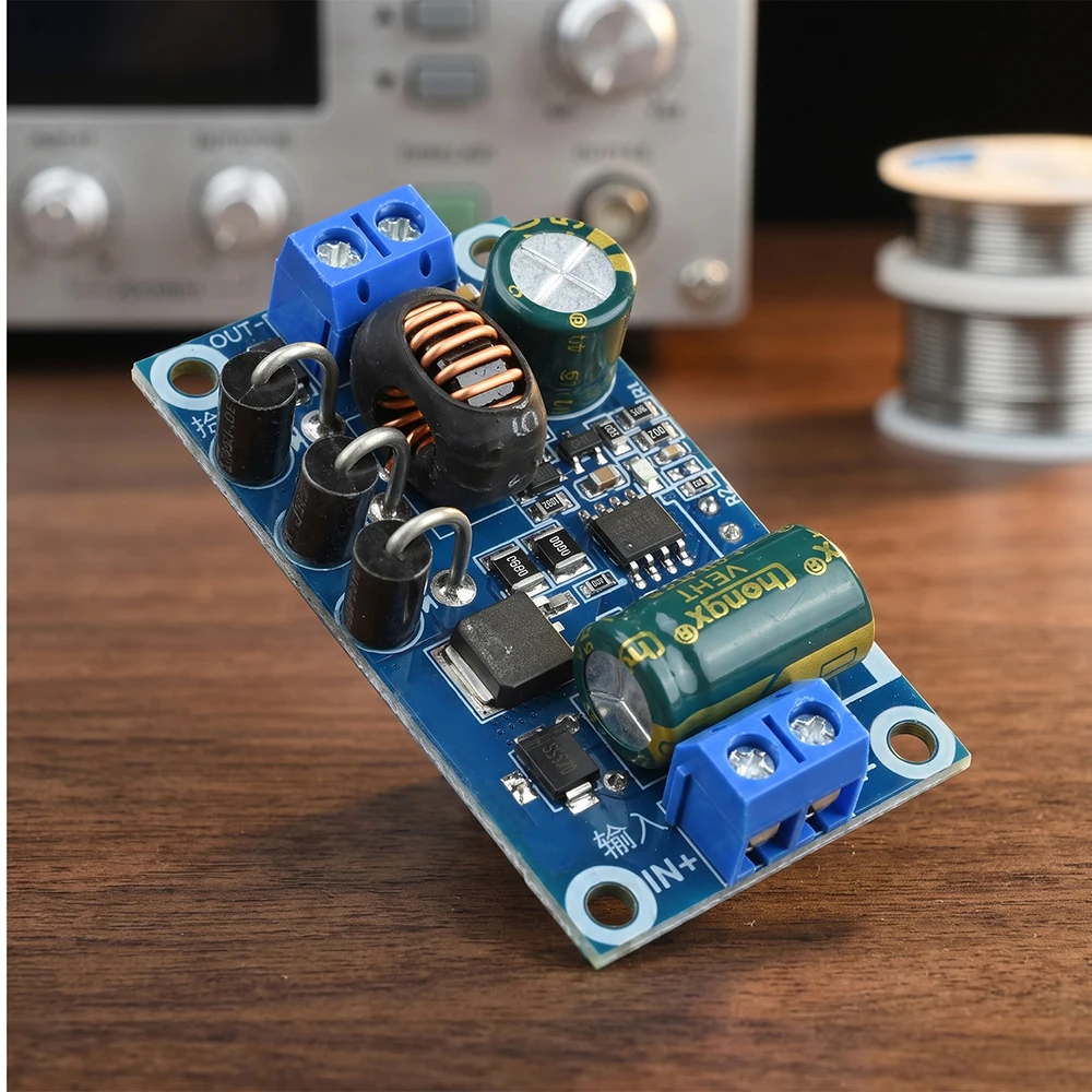 DC-DC Step-Down Module 20-140V to 5V 9V 12V 24V 5A High Precision Low Ripple Wide Voltage Buck Converter Module