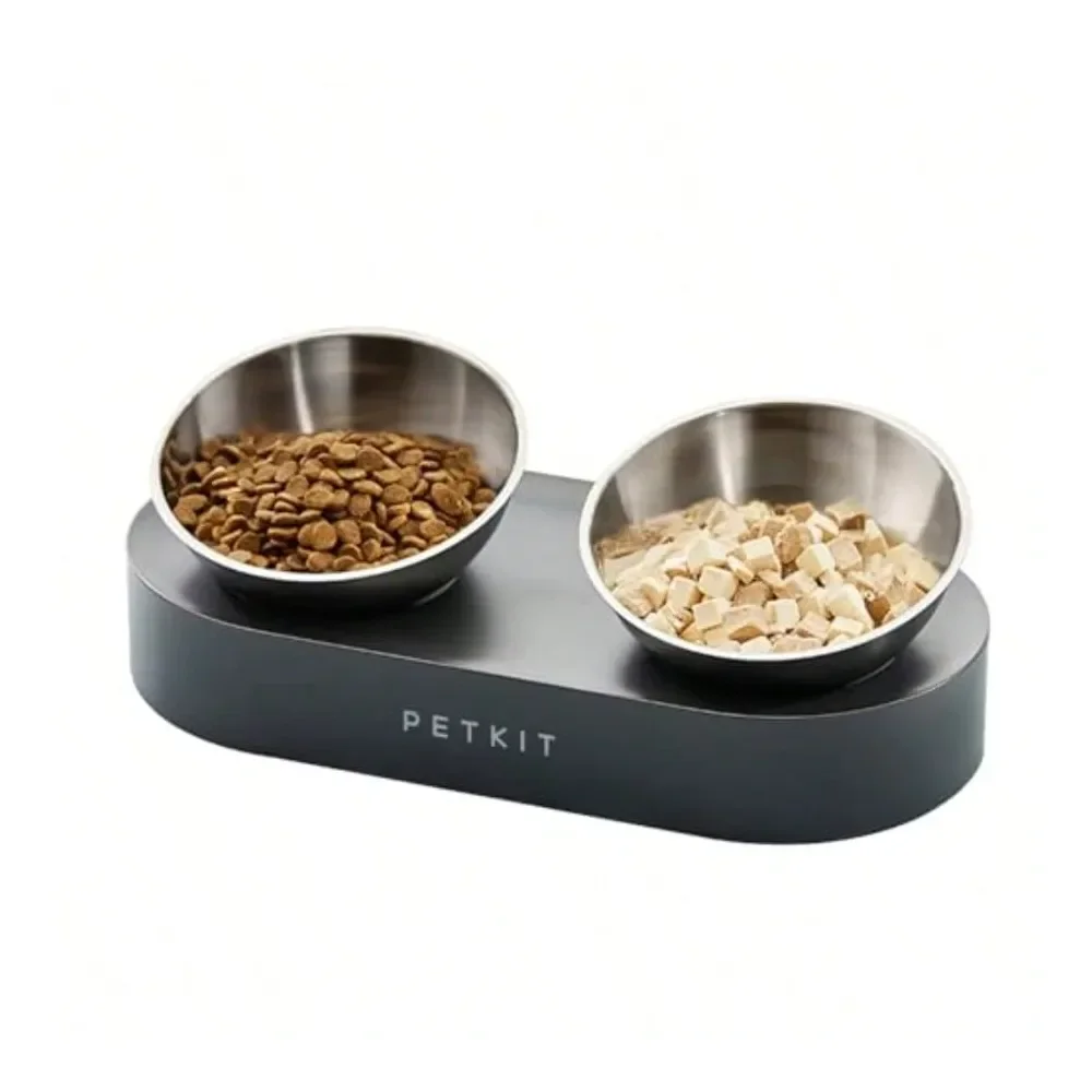 

Dog Supplies Dogs Accessories Dog Cat Food Bowl 304 Stainless Steel Elevated Pet Food And Water Bowl Dishes Elevated Cat Bowls N