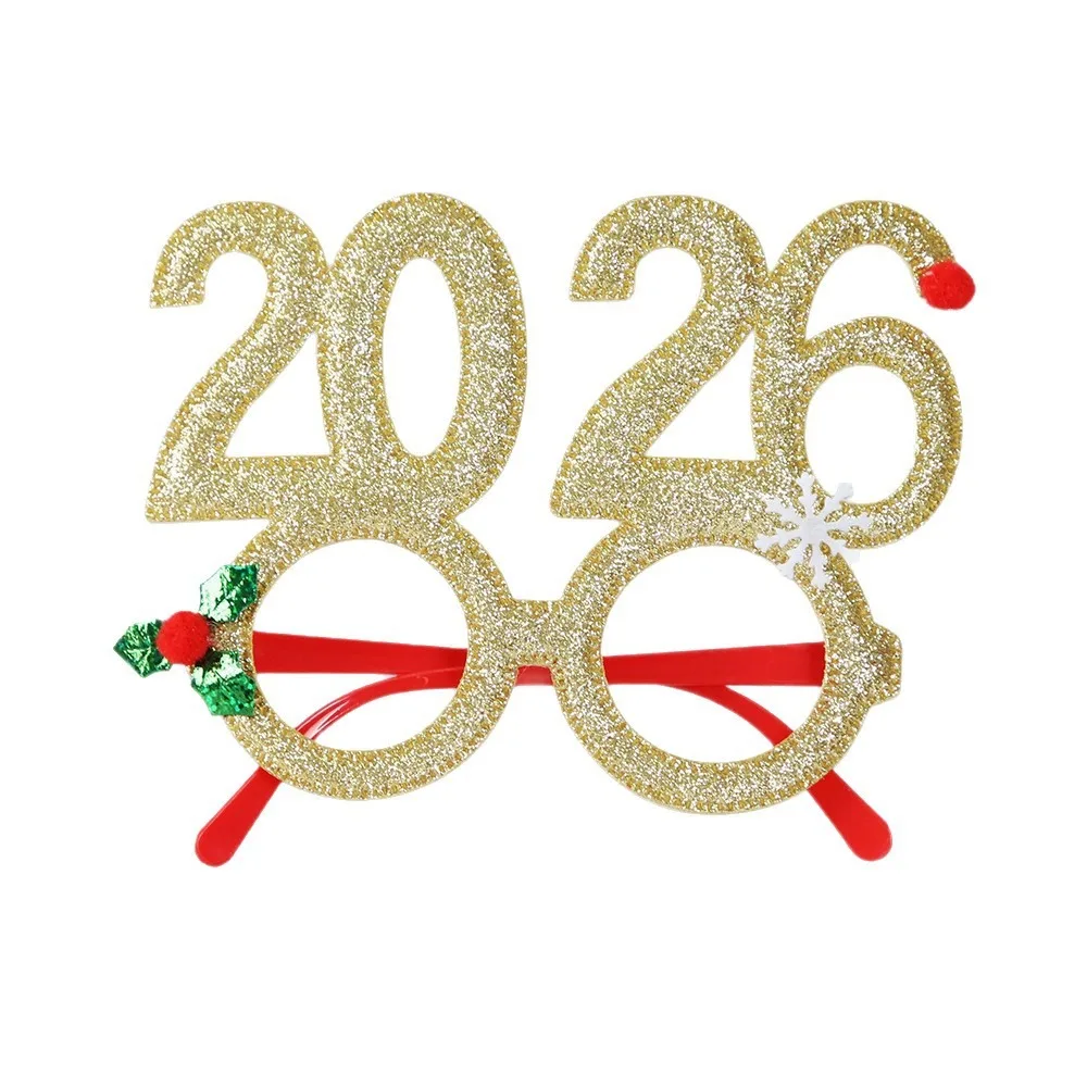 نظارات حفلات ليلة رأس السنة 2025 و2026 نظارات تزيين حفلات عيد الميلاد نظارات مهرجان مضحكة رقمية