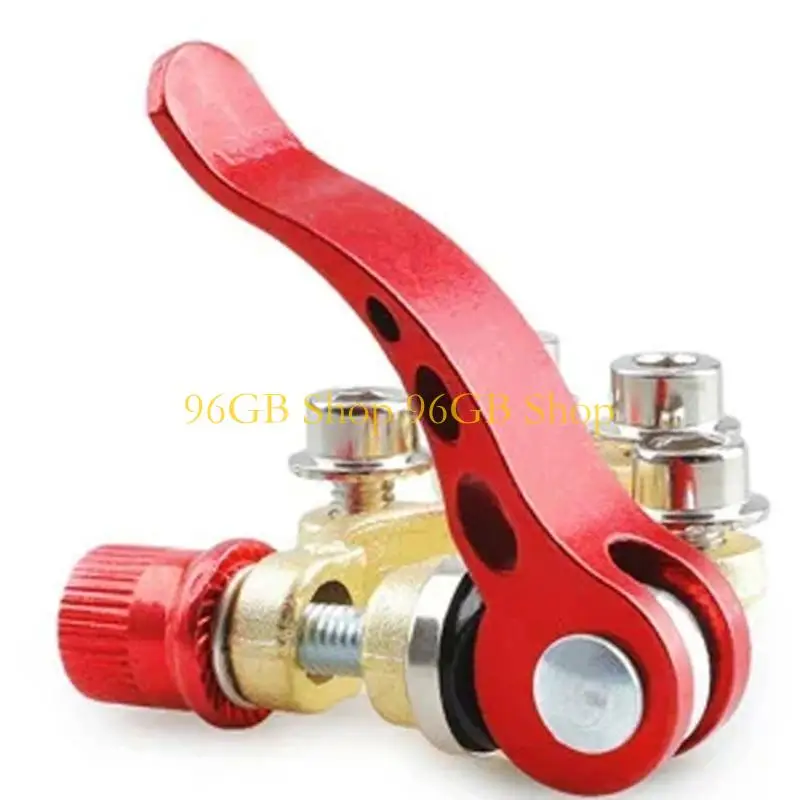 96GB Vibration Resistant Brass Battery Terminal Connectors Clamps with Spring Clamps for Quick Car Truck Installation 1 Pair
