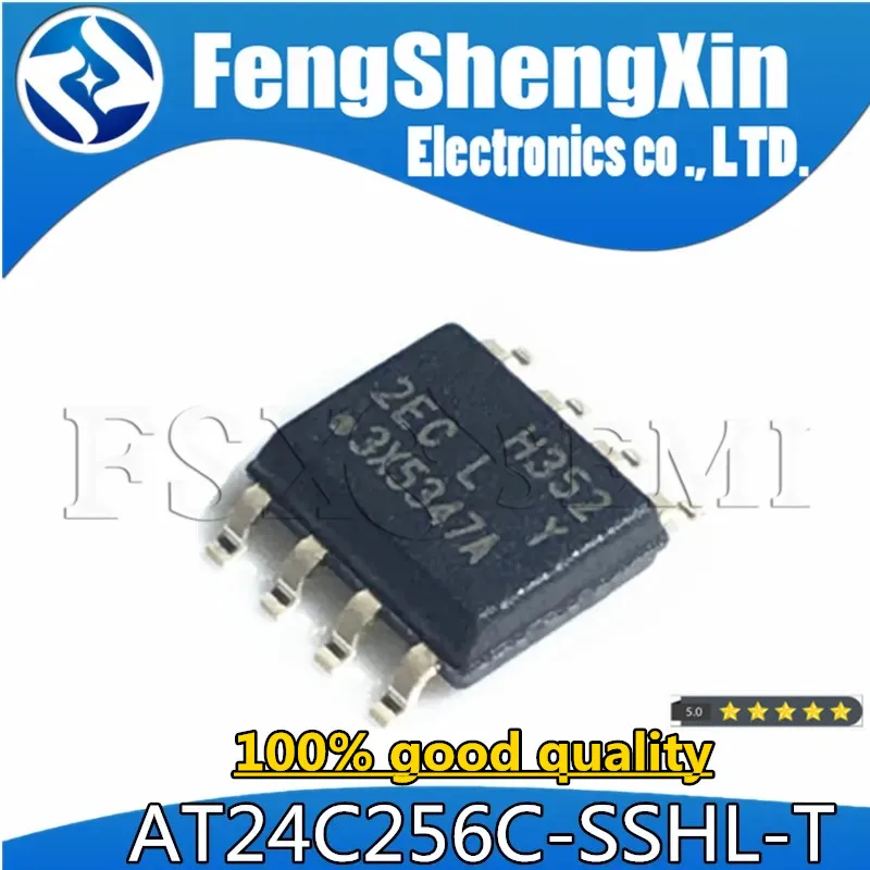 

10pcs/lot AT24C256C-SSHL-T AT24C256C-SSHL AT24C256C SOP-8 2ECL EEPROM IC