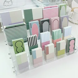 100Pcs Cute Retro Memo Pad Decor Scrapbooking DIY Daily Weekly Planner Office Message Notes Paper To Do List Notepad Stationery