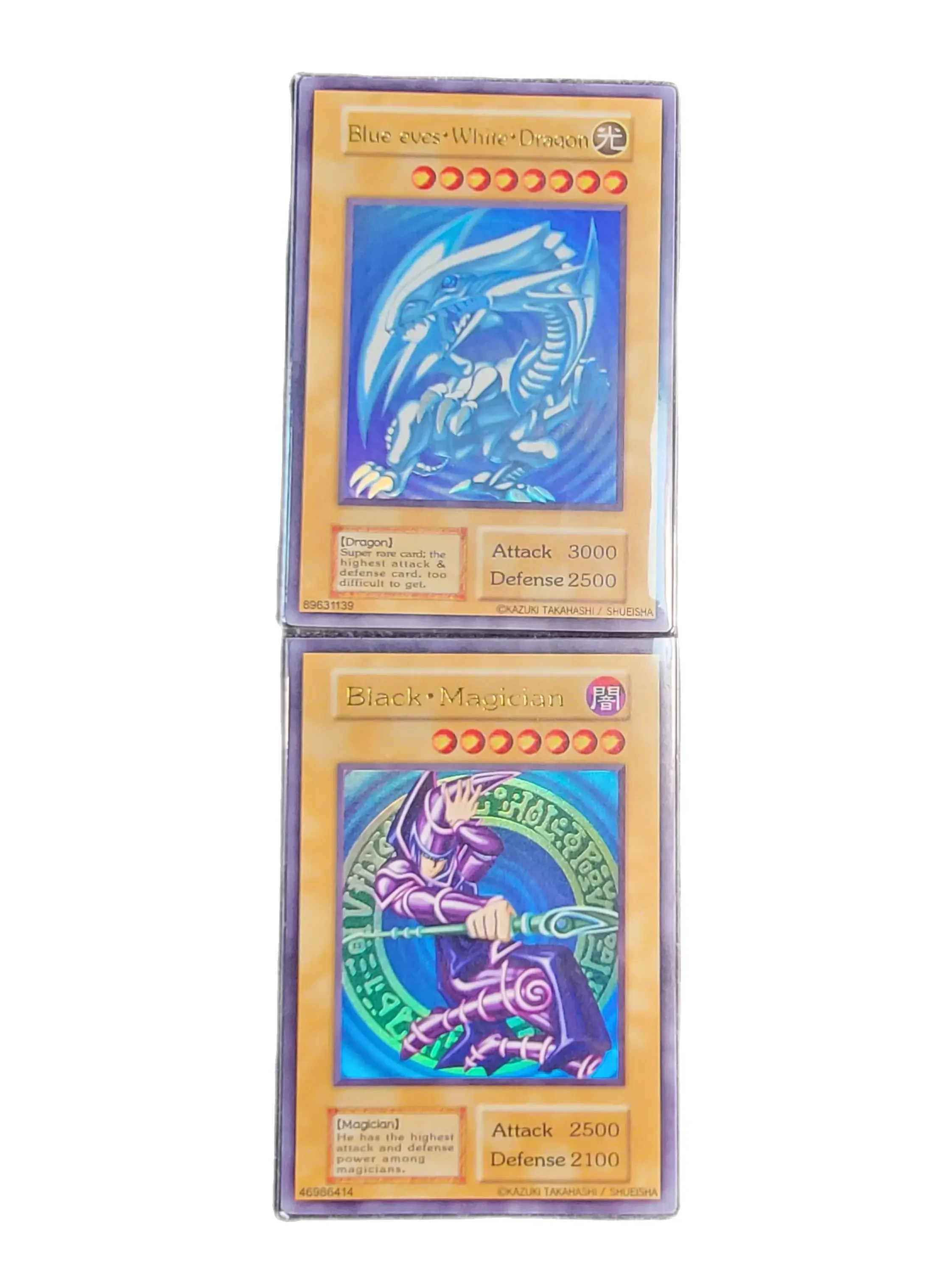 Yu Gi Oh TCG Ultra nadir haftalık gençlik atlama/koyu sihirbaz/mavi-gözler beyaz ejderha hediye toplama kartı oyuncak (orijinal değil)