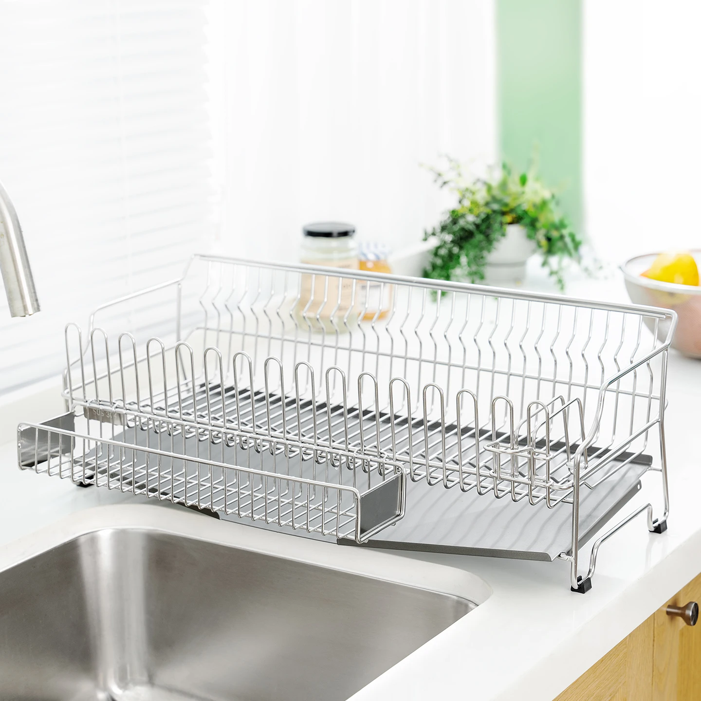 Multi-Purpose Draining Organizer & Colander Commercial 304 Steel Perforated Bowl for Kitchen & Restaurant