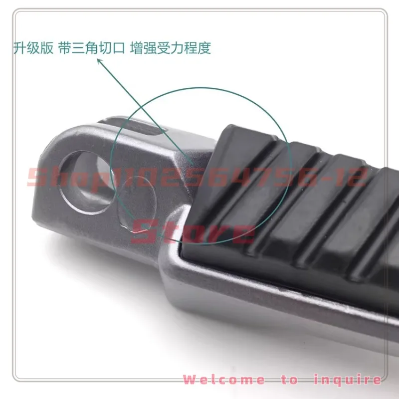 ل CFMOTO NK150 400 650NK اليسار واليمين الأمامي والخلفي دواسة القدم مجلس مسند القدمين مزيج
