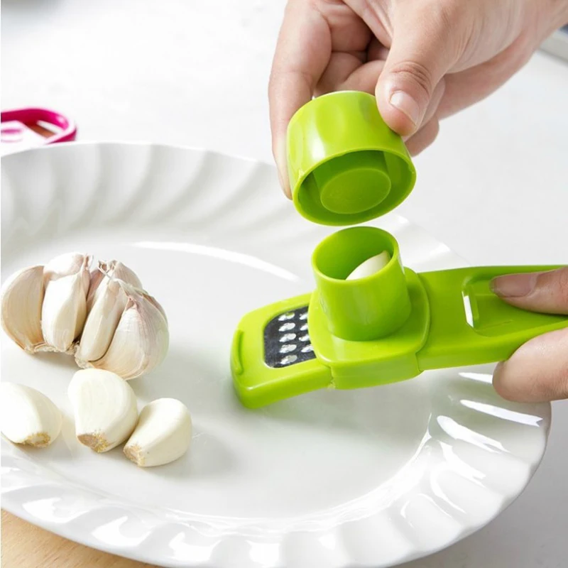 Kitchen Small Tools Home Garlic Grinders Garlic Puree Grinders Creative Multifunctional Ginger Grinders Garlic Cutters Garlic Pr