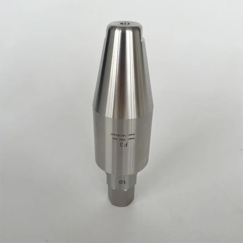 1000 Bar Ultra-High Pressure Turbo Rotating Nozzle for Rust Removal Hot/Cold Water Surface Cleaning Tool