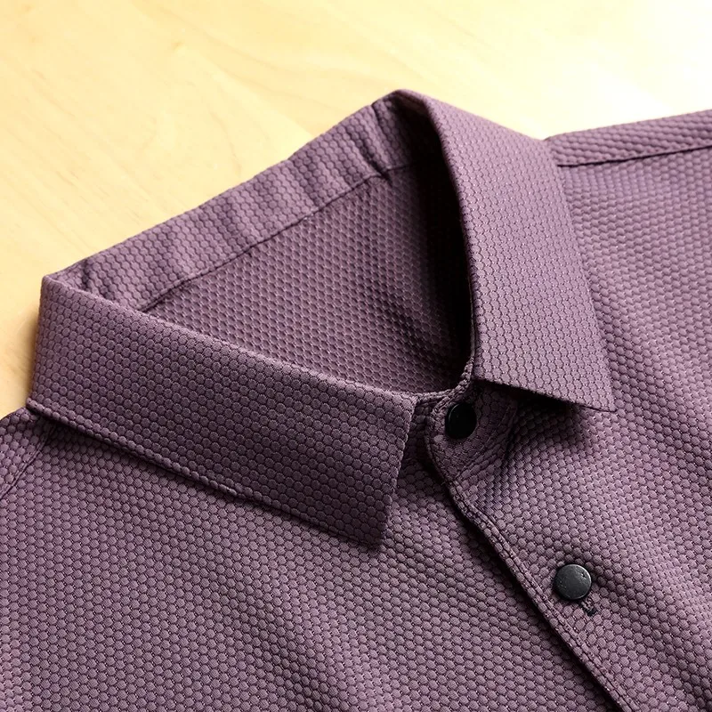 

3D Honeycomb Breathable Fabric irt Men's Faion Casual ort Sve T-irt Spring Summer Thin Stand Fit Urban Sle