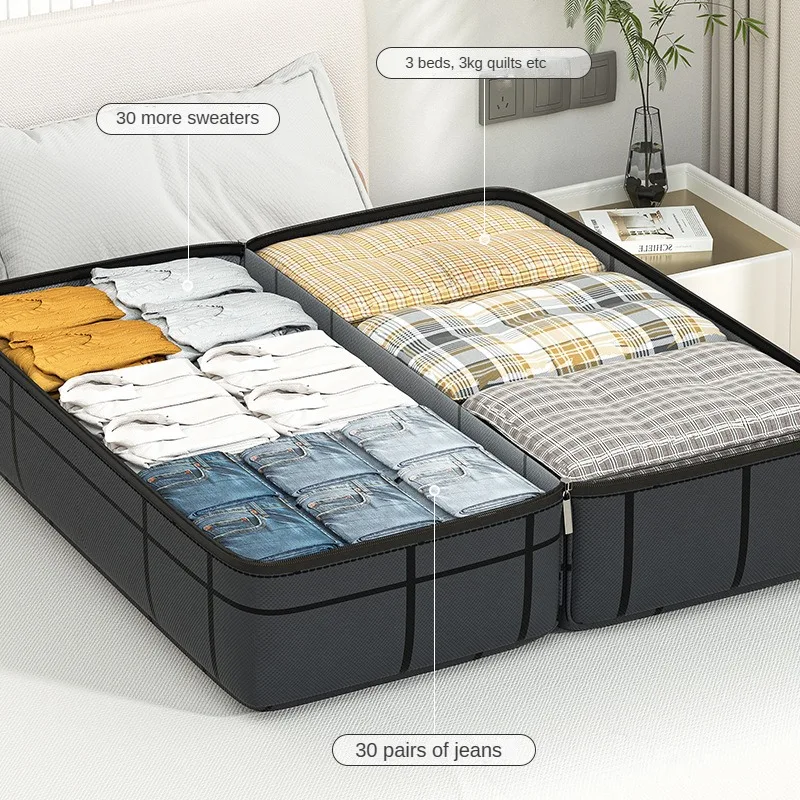 Travel Packing Luggage Organizer Large Storage Bag Business School University Trip Portable Large Quilts Winting Sorting Packing