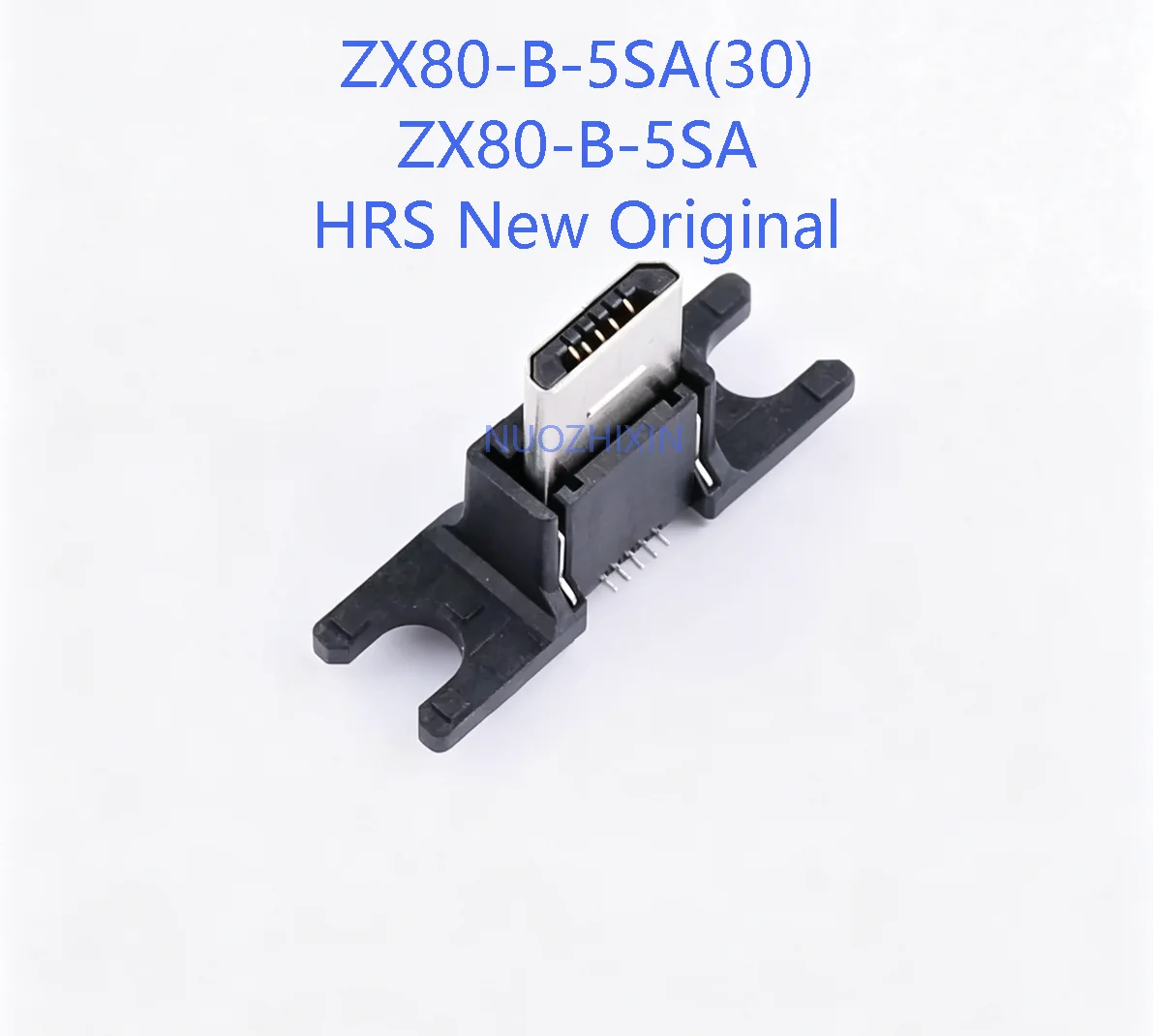 

10PCS ZX80-B-5SA(30) HRS USB2.0 Micro B 5Pin SMT 1.8A 30V RoHS New Original