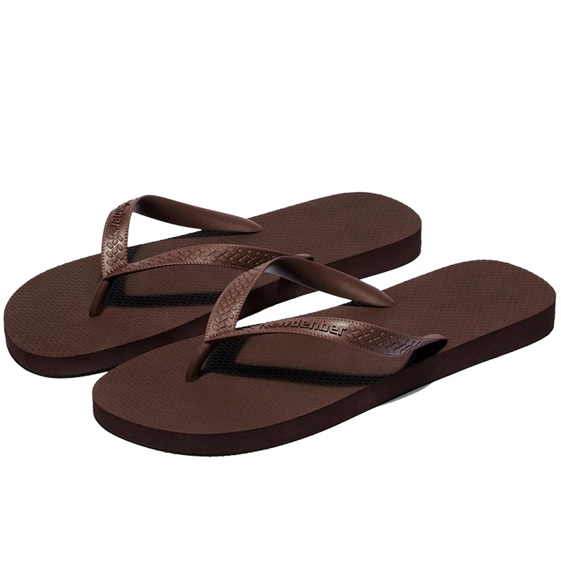 Rubber Men Flip Flops Summer Men's Slippers Beach Sandals Soft Slides Light Men Flip Flops Big Size 50 Men shoes Chanclas Hombre