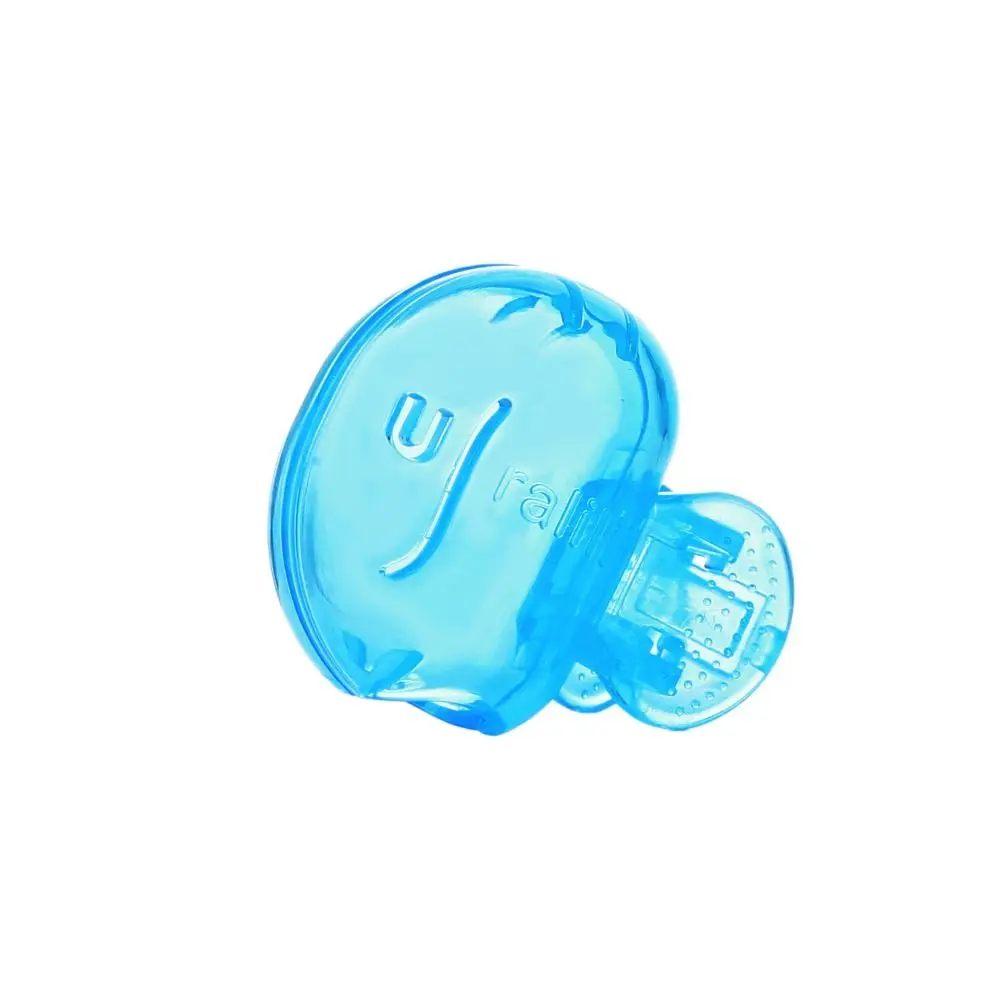 Portable Toothbrush Protective Cap Toothbrush Shell Toothbrush Head Storage Clip Travel Toothbrush Storage Clip Transparent