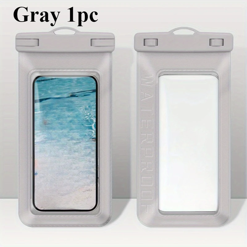 1 Stück Transparente Wasserdichte Handytasche Große Allzweck-Tauch- und Schwimmtasche für Thermalquellen Smartphone Wasserdichte Tasche – Detail 5
