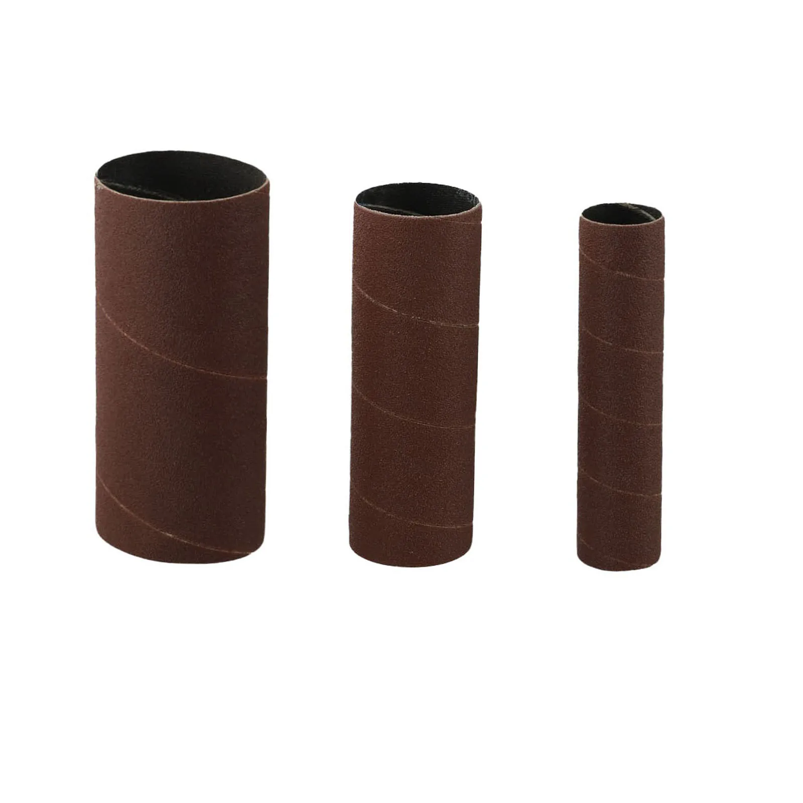 80/150/240 Grit Sanding Sleeves For Metal Plastic Glass Woodworking Sanding Drum Sleeves Sanding Paper Drum Polishing Tools