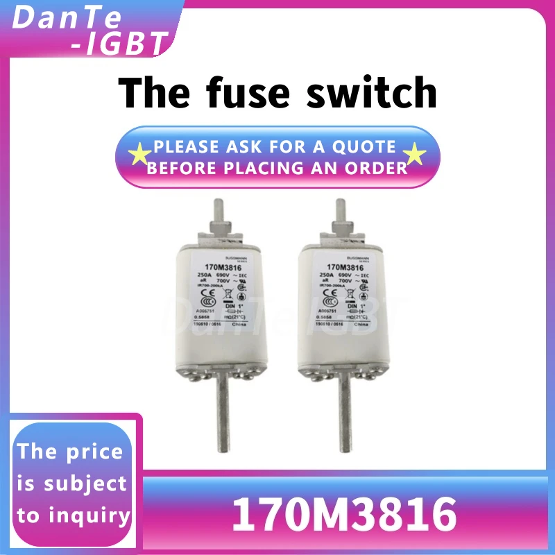 170M3816 new module high power current limiting fuse base original spot