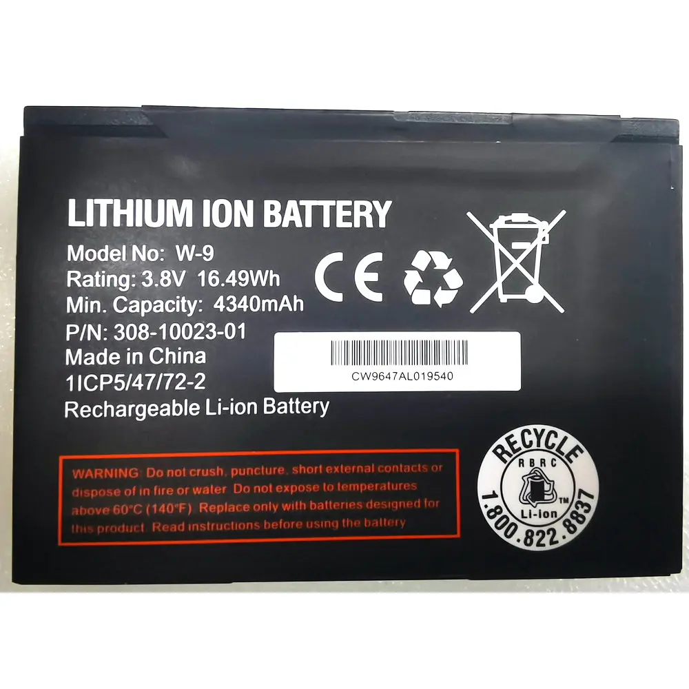 

Rechargeable Lithium Battery W-9 W9 For Netgear Sierra AirCard, AC810S, AC815, AC791L, Wireless Router