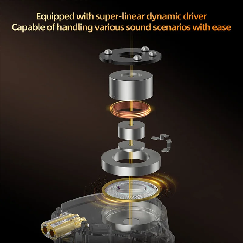 KZ Gale سماعات أذن للألعاب 7.1 ستيريو E-sports Bass سماعات أذن معدنية لمرحلة ألعاب الفيديو سماعات رأس سلكية حية مع ميكروفون عالي الدقة