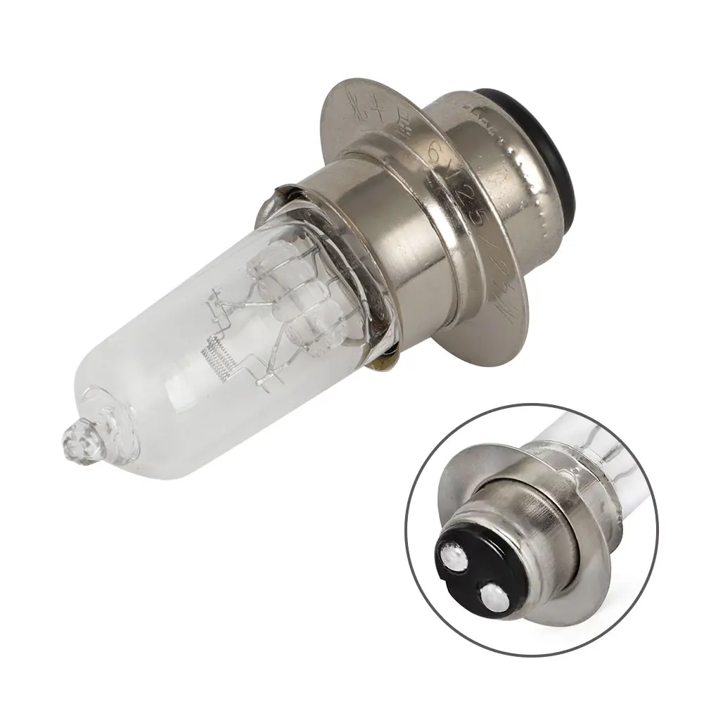 5PCS Headlight Taillight Rear Bulb 6v 25w/25w For Honda C50 C65 C100 C102 C105 CA105T C110 C111 CA200 CL70 CL90 CT70 CT90 CT200