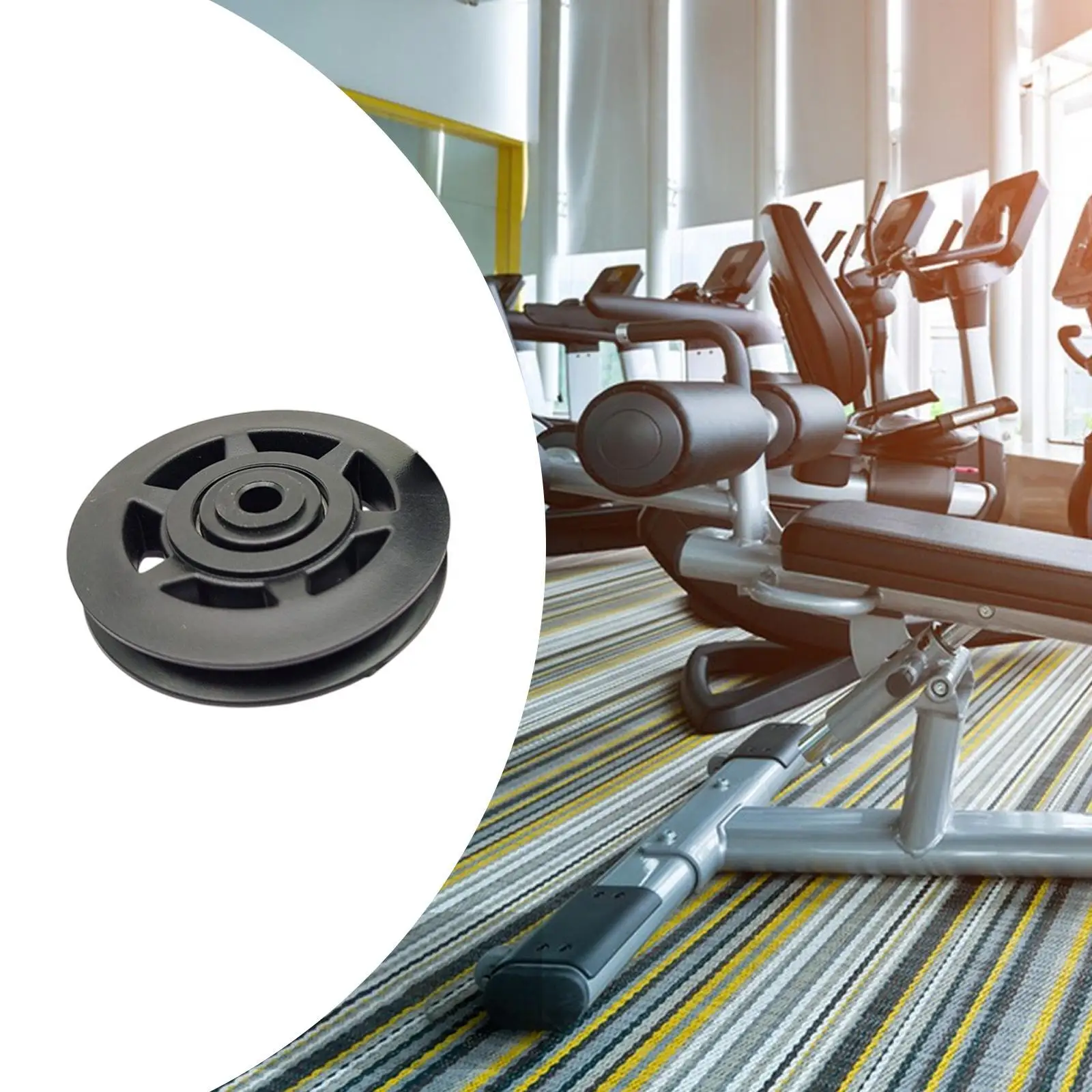 

Фитнес-подшипниковый шкив, колесо, силовые тренировки, легкий, универсальный