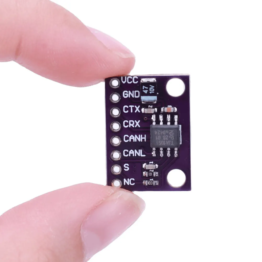 Placa de fuga do transceptor CAN CJMCU-1051 TJA1051 1Mbit/s Módulo de rede CAN Taxa de transferência de alta velocidade Baixo consumo de energia