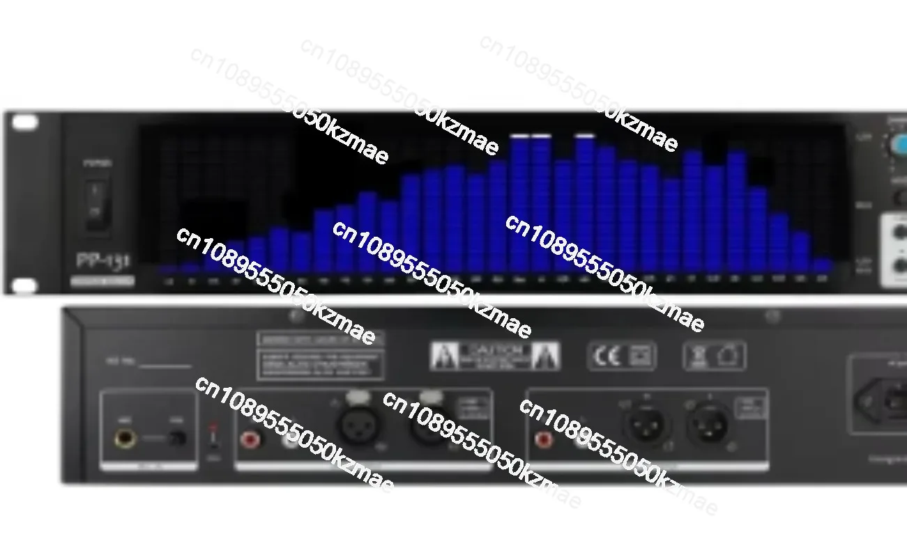 Suitable for Audio Level Amplifier LED Stage Power Supply P-131 Rack 2U Display Equalizer