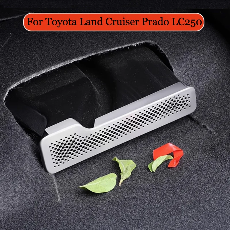 

Car Air Conditioning Outlet Dust Cover Interior Decoration Sticker Modification For Toyota Land Cruiser Prado LC250 Accessories