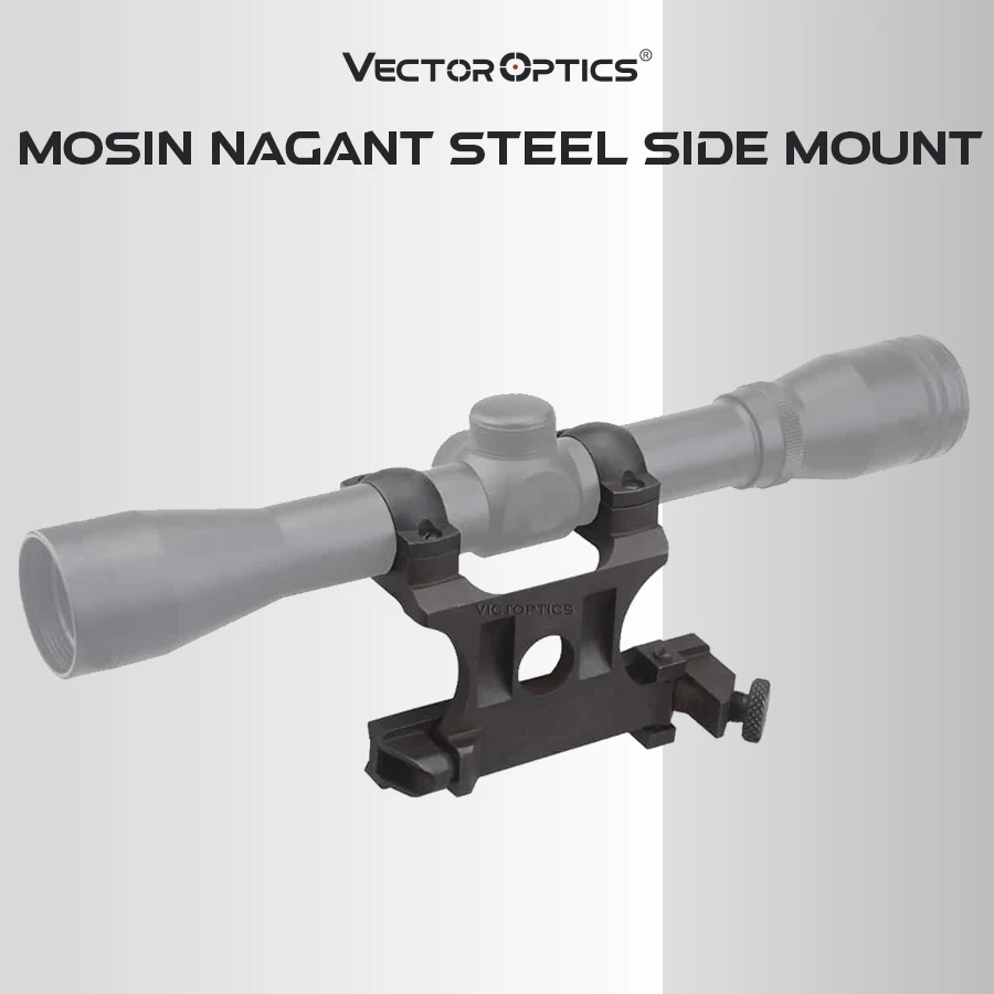 Vector Optics 25.4mm Ww2 Mosin Nagant 91/30 Pu Scope Mount Designed for Real Fire Caliber