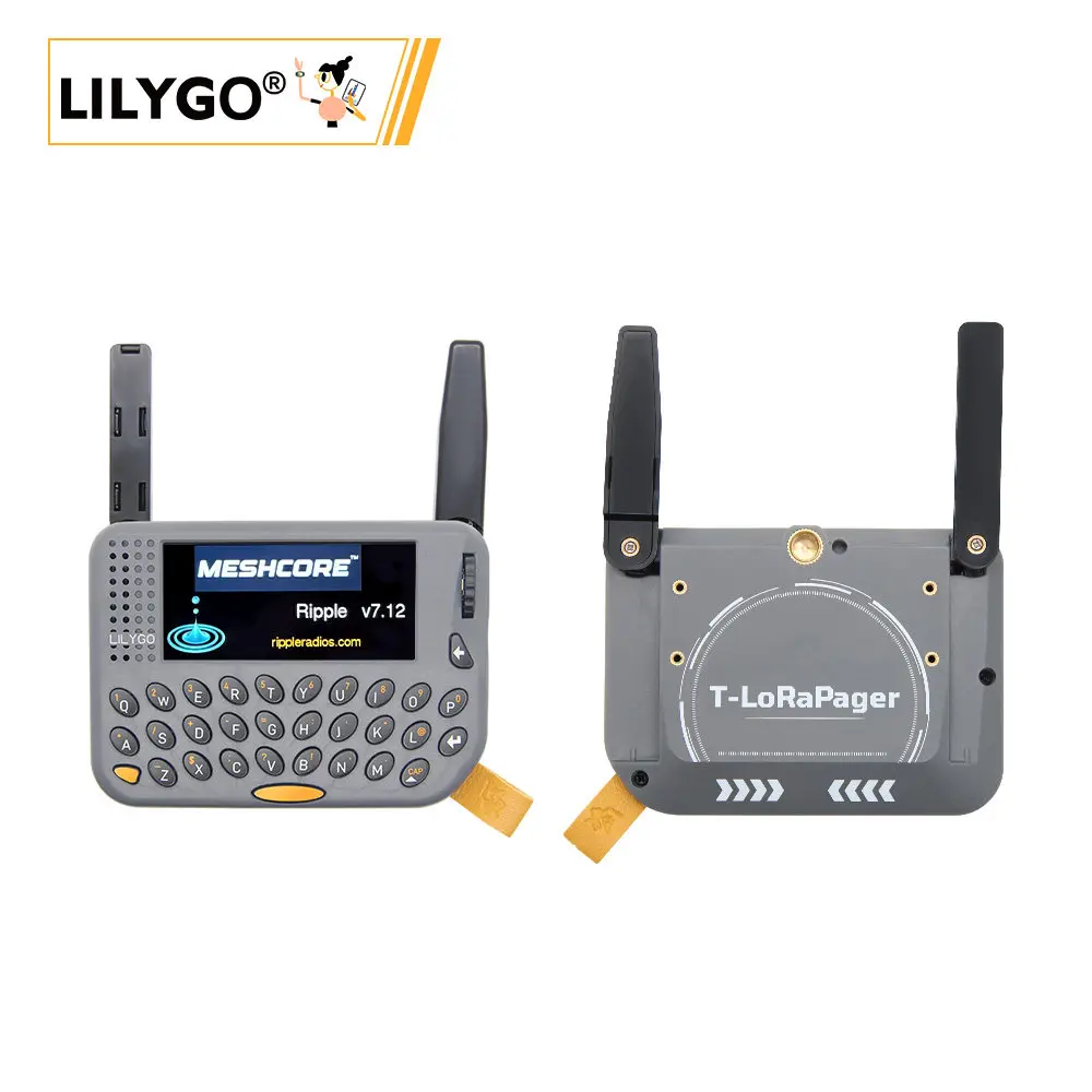 LILYGO T-LoRa Pager ESP32-S3 Meshtastic Module with LoRa GPS NFC RTC Wireless Communication Development Board