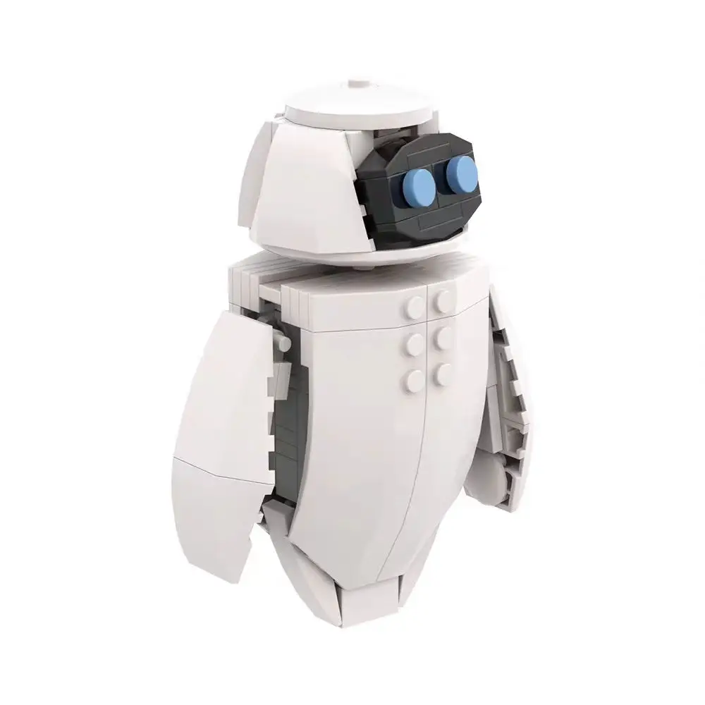 Disney WALL-E & EVE Blok Bangunan Disney WALL-E Figur Blok Disney Karakter Kartun Mainan Blok Bangunan untuk Hadiah Ulang Tahun Anak