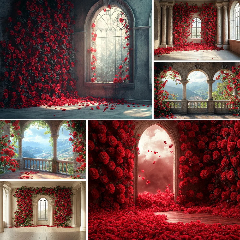 

Backdrop Photography Arch Flower Wall Background Girl Birthday Wedding Party Decor Photobooth Newborn Baby Photo Studio