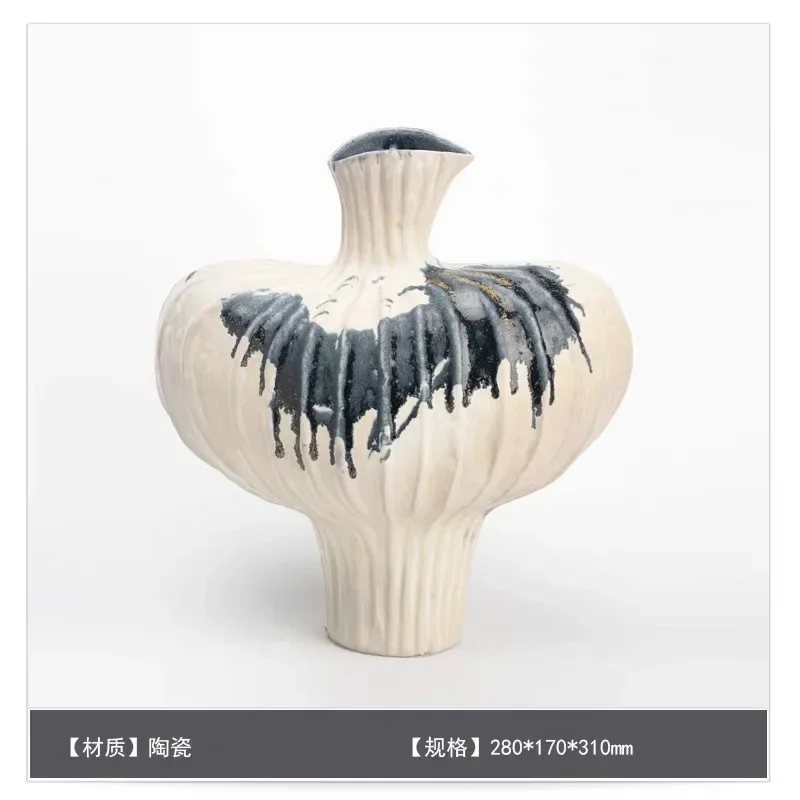 Grenzüberschreitende Wabi Sandy Retro-Keramikvase