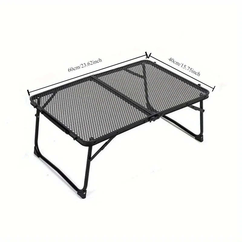 Outdoor Folding Table, Camping Barbecue Table, Portable And Livable Multi Functional Camping Table