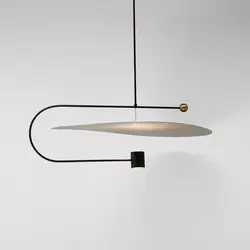 Plafonnier Led suspendu au design moderne, luminaire décoratif d'intérieur, idéal pour une Table à manger, un salon, un banc ou une cuisine, 90/265v