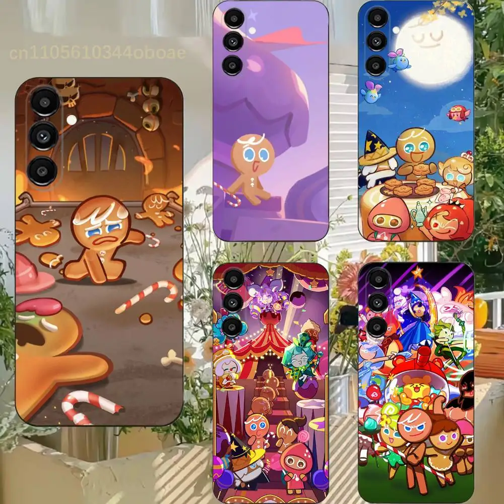 

C-Cookie Run K-KingdomS Phone Case For Samsung S25,24,21,22,23,20,S30,Ultra,Plus, Fe,5G Silicone Cover