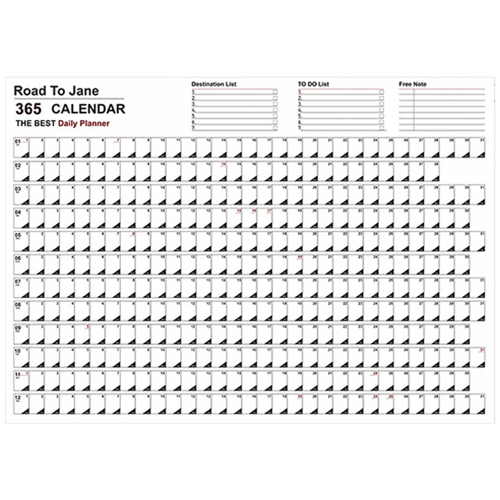 

Ежегодный настенный календарь на 2023 год, подвесной декоративный планировщик для домашнего офиса, английский календарь на месяц с чёткой разметкой, прочный